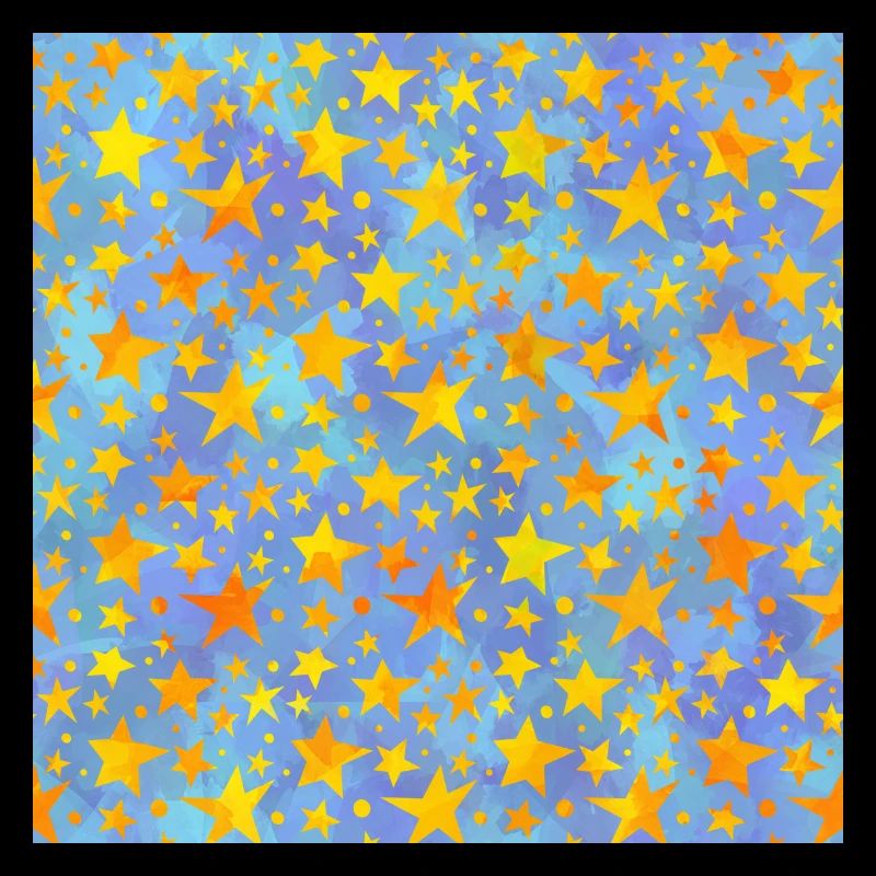 Sternenhimmel hellblau