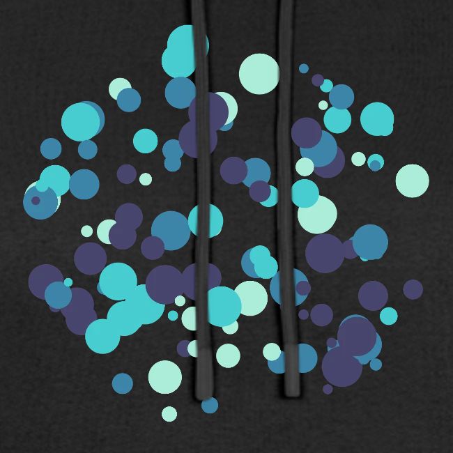 Motif cercles abstraits
