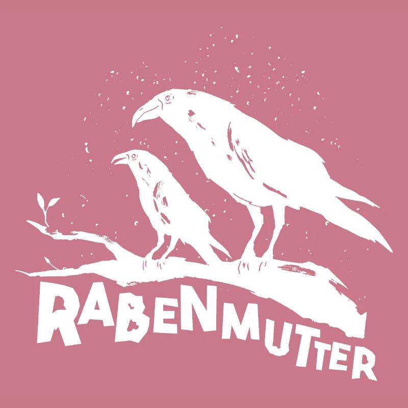 Rabenmutter Lustiger Spruch Mutter Mama Geschenk