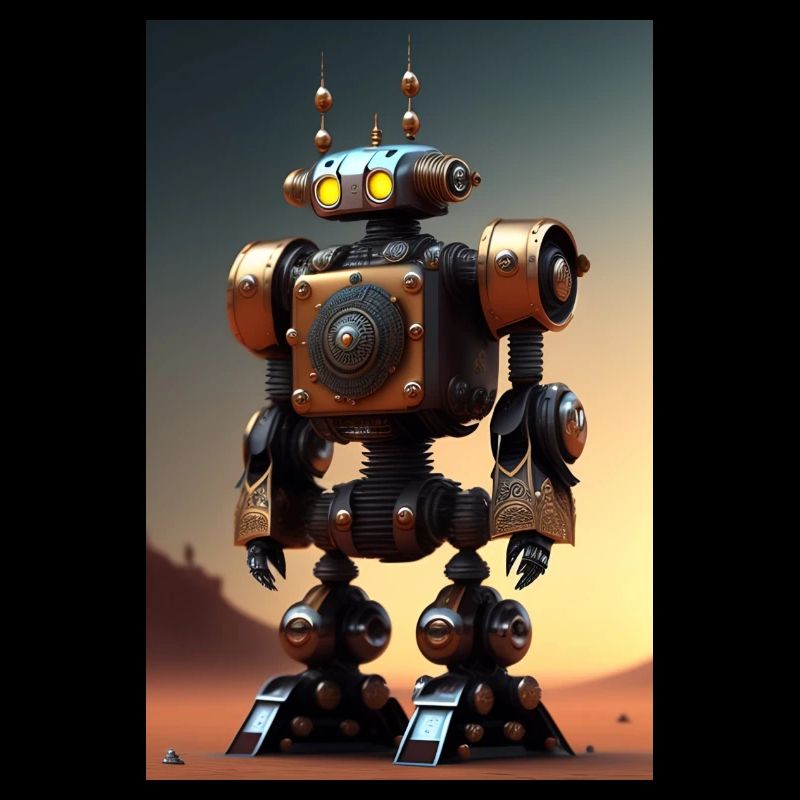 Steampunk Robot 2