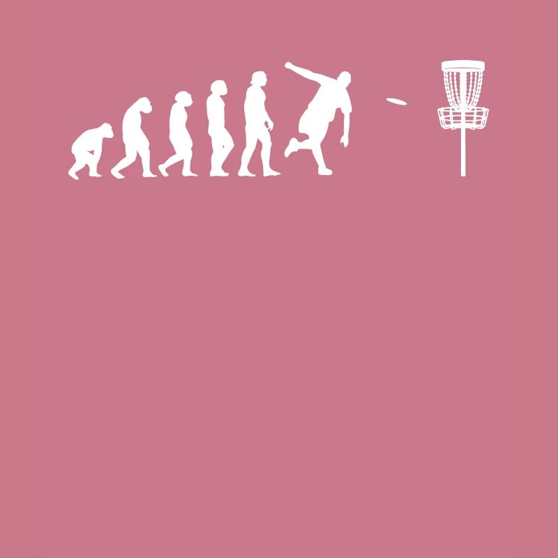 Evolution Disc Golf Spieler Geschenk
