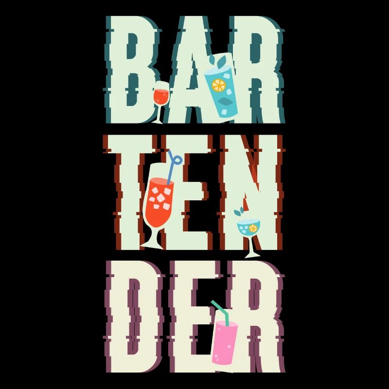 Bartender Shirt Geschenk
