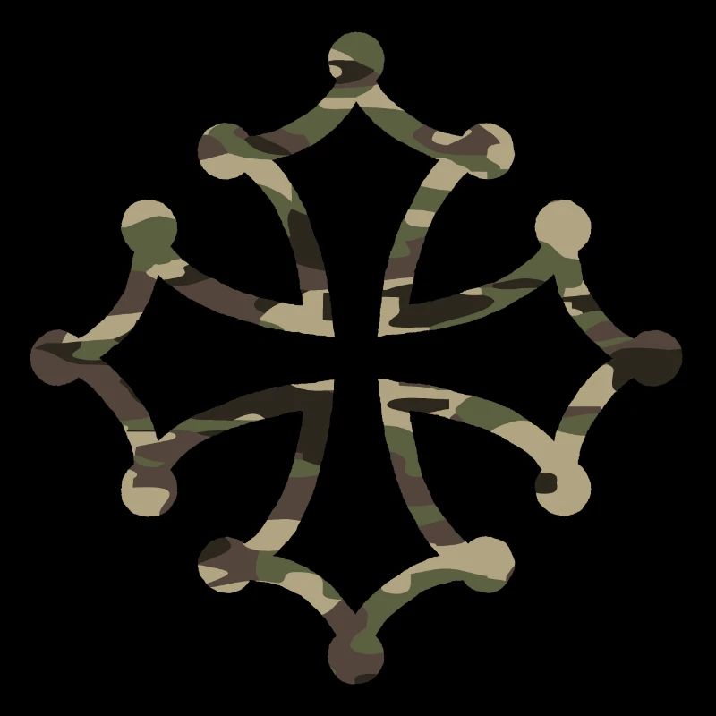 Croix Occitane, Camouflage
