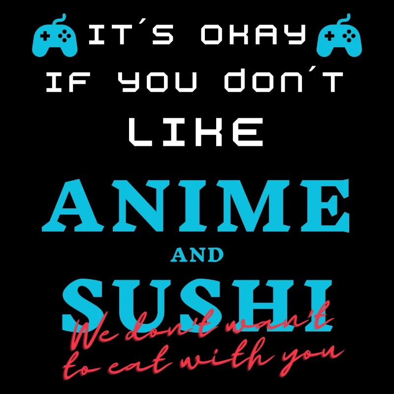 Conception d’anime, de jeux et de sushis