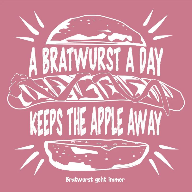 A Bratwurst a day keeps the apple away