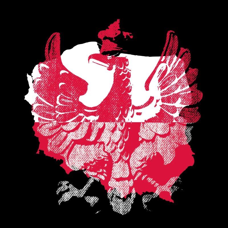 Poland Polish Eagle Flag