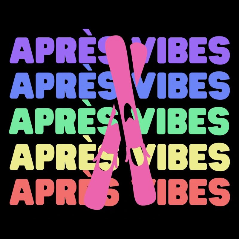 Après Ski vibes Regenbogen