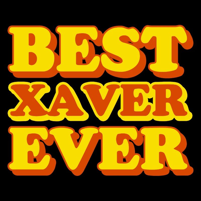 Funny gift with first name Xaver