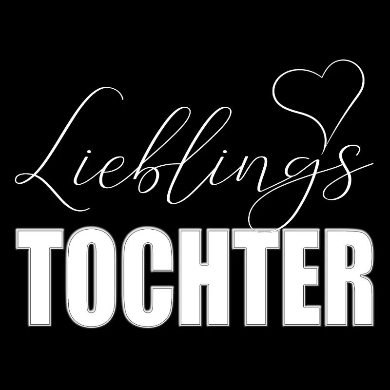 Lieblingstochter mit Herz