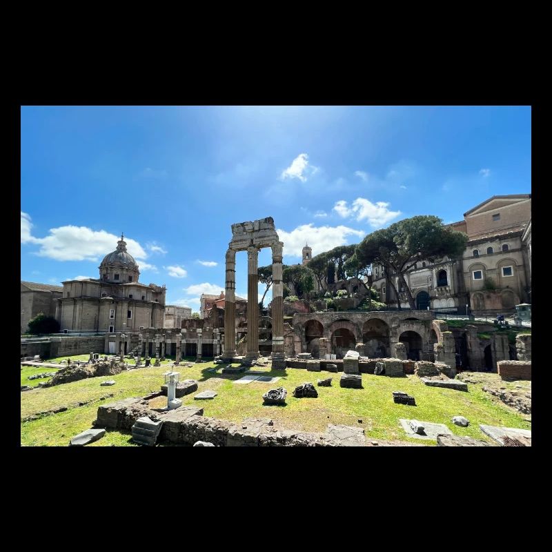 The Roman Forum, in Rome