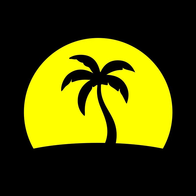 Palm Tree Beach Soleil