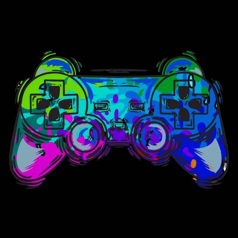 Game Controller Splash Gaming