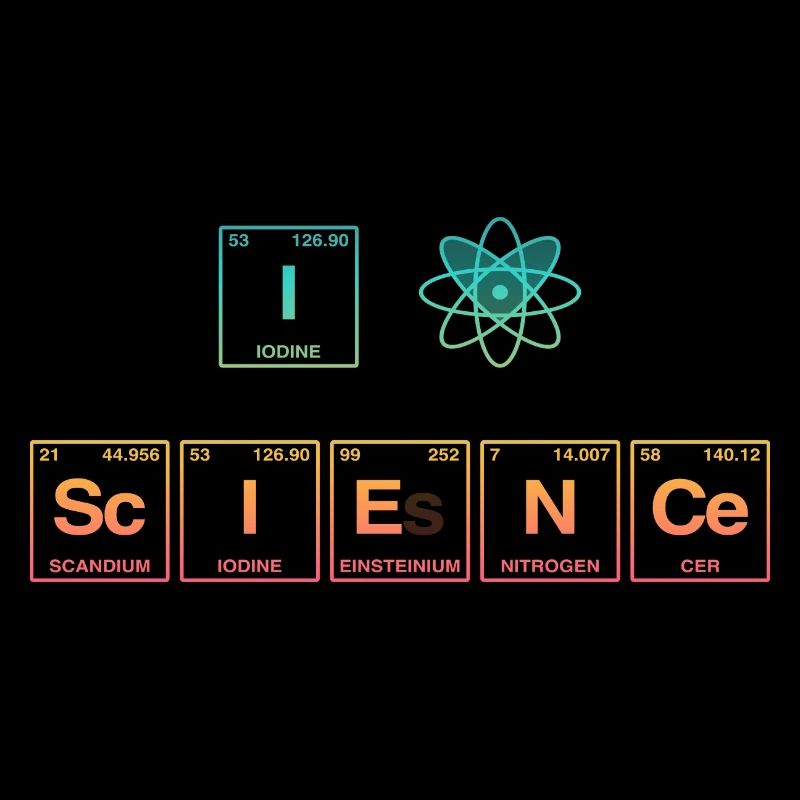 I LOVE SCIENCE - Elemente Perdiodensystem