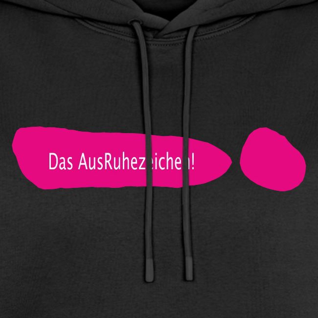 Ausruhezeichen pink