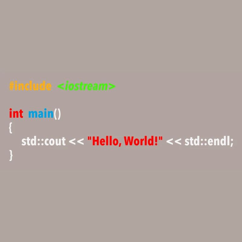 Hello World Code