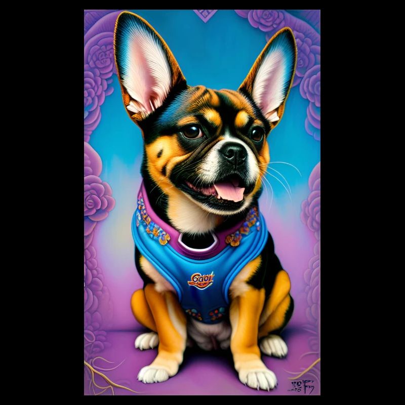 Shepard Welpe Gemälde