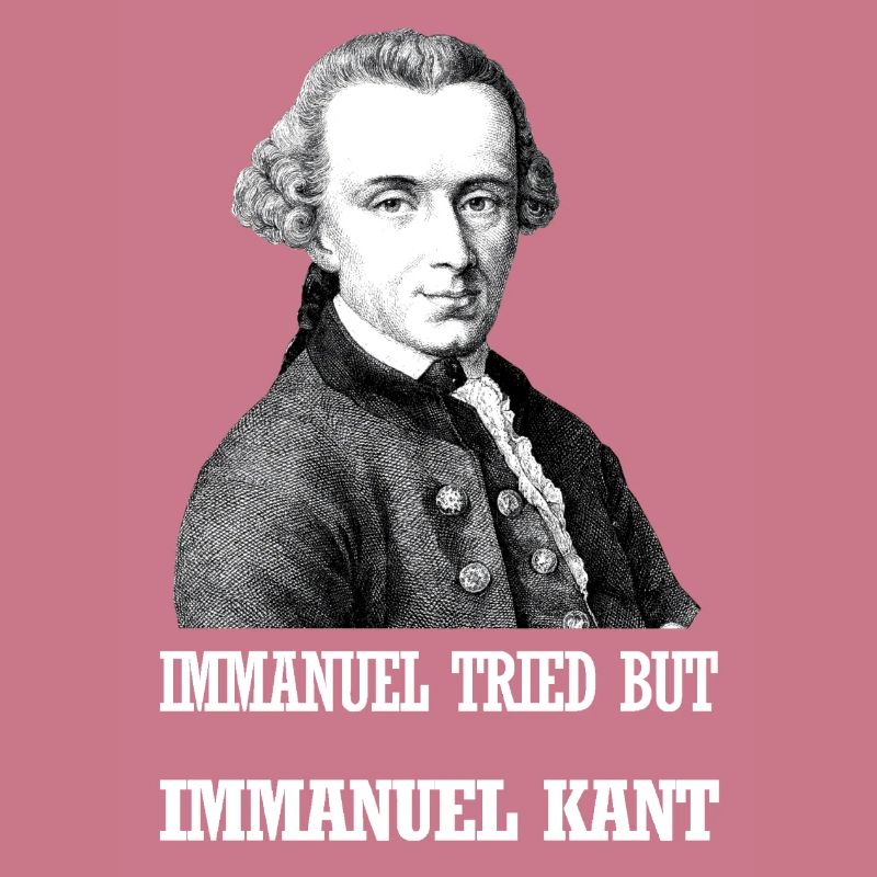 Kant philosopher meme study nerd gift creative