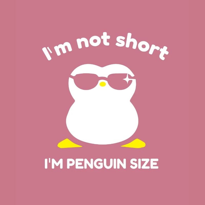Ich bin nicht klein, ich bin Pinguingröße Pinguine Memes