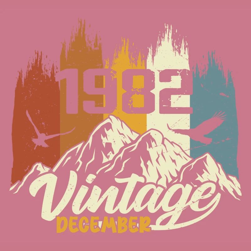 Geburtstagsgeschenk geboren im Dezember 1982