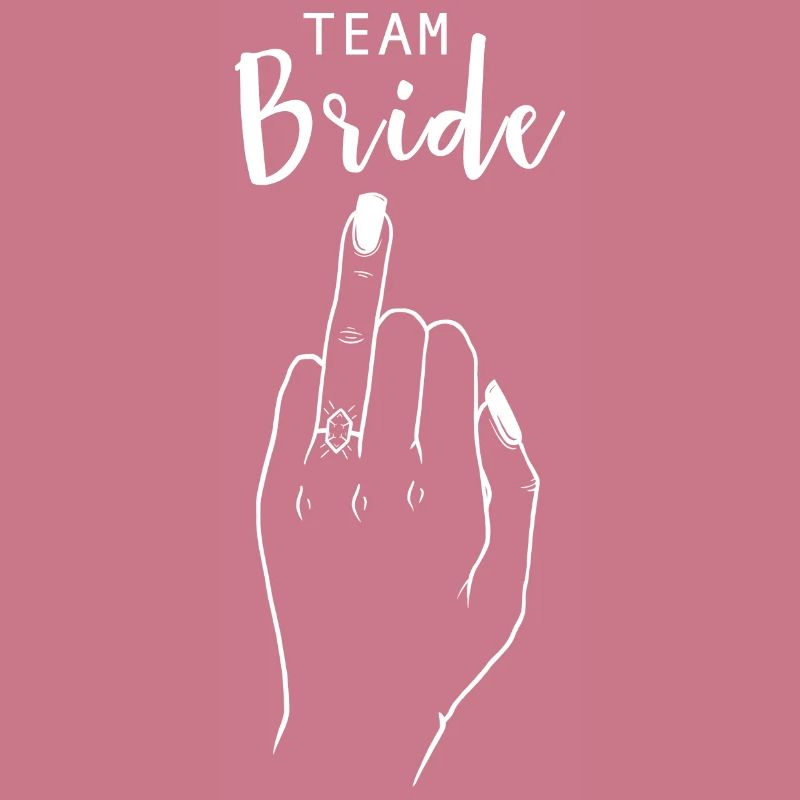 Team Bride Bachelor Ring Ring Finger