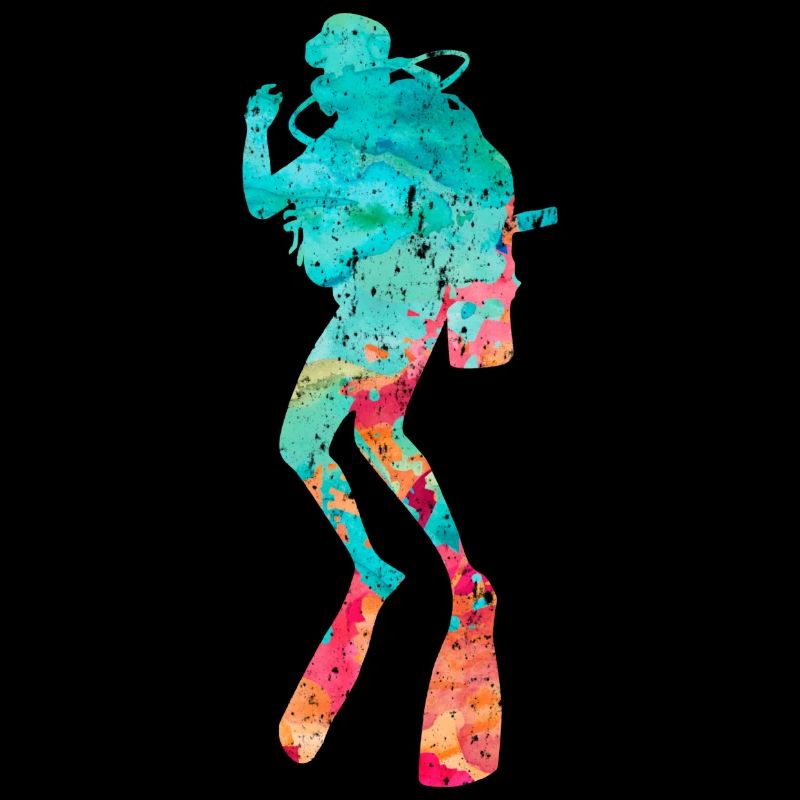 Deep Sea Divers and Divers PopArt