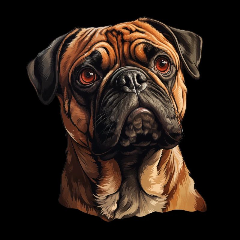 Mops Porträt