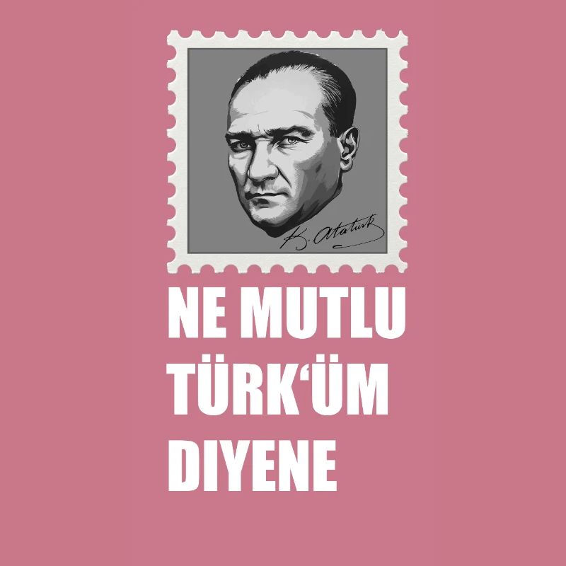 Atatürk - Nemutlu Türküm diyene - Lettrage