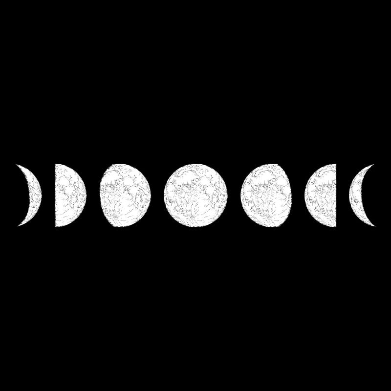 Mondphasenkreis-Sequenz
