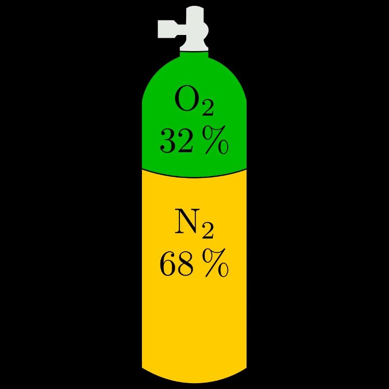 Bouteille de plongée nitrox