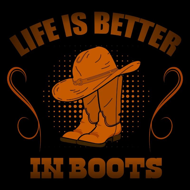 Linedance Life is better in boots