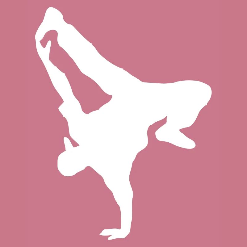 Breakdance Dancer graphics white