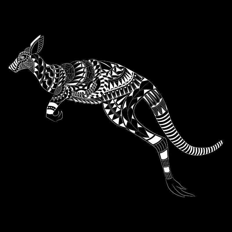 Maori Känguru Beuteltier