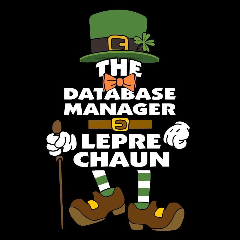 The Database Manager Leprechaun St Patrick's Day