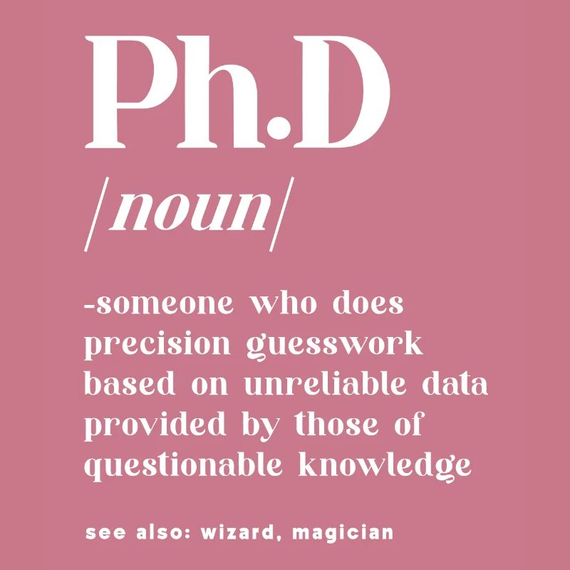 Definiton PhD student doctorate