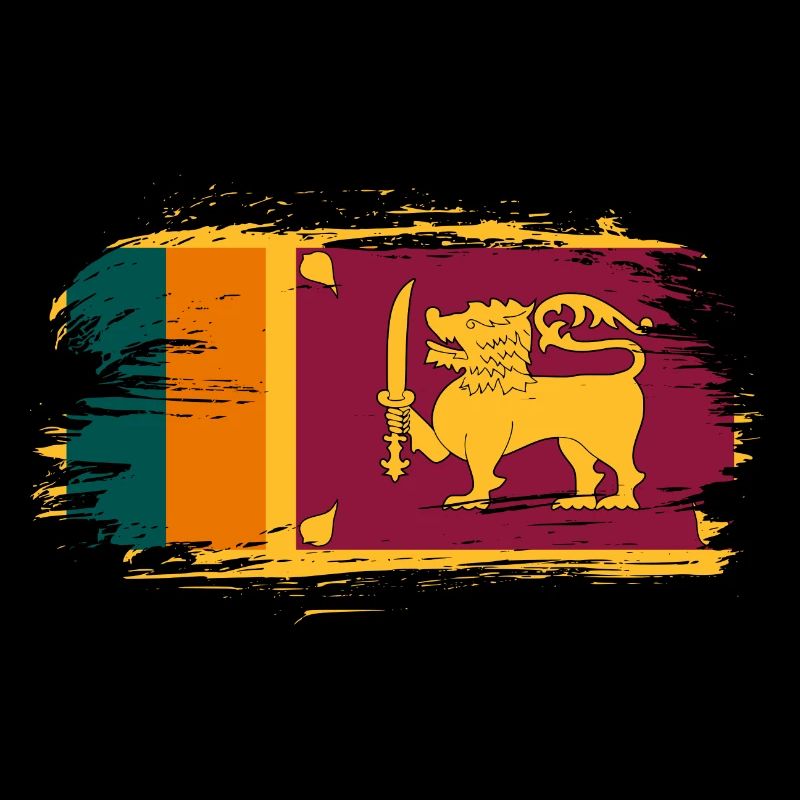Drapeau drapeau Sri Lanka