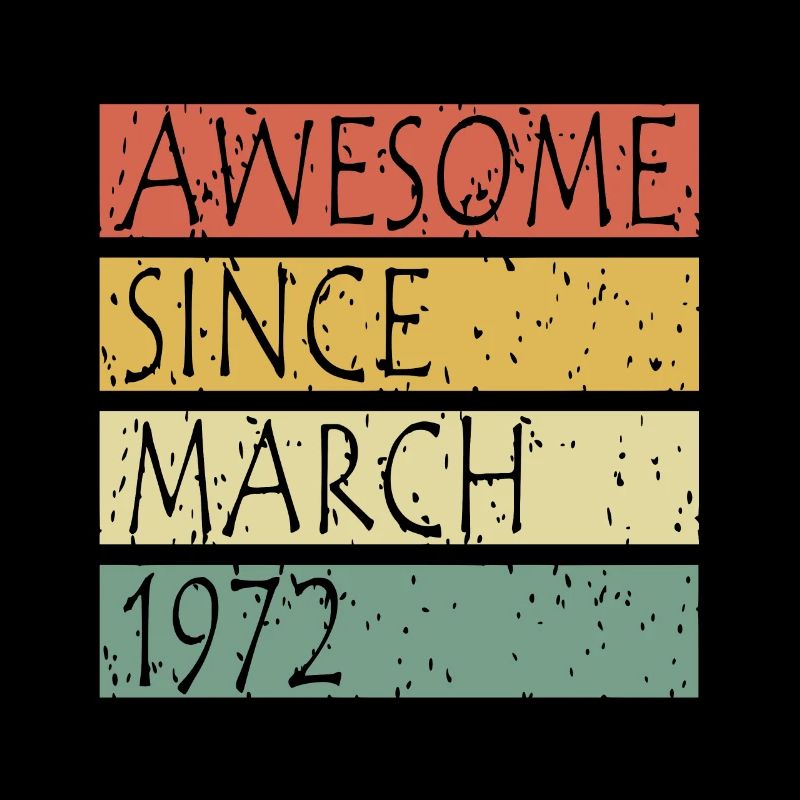 Mars 1972 Naissance
