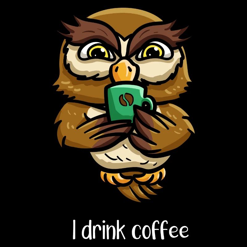 Oiseau nocturne infusé au café
