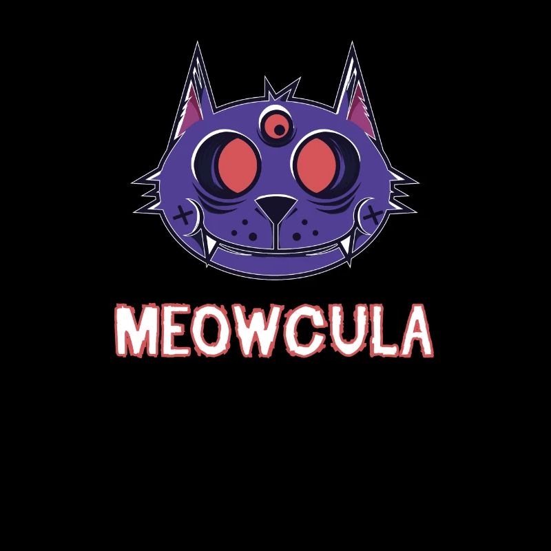 Halloween vampire cat Dracula kitten gift