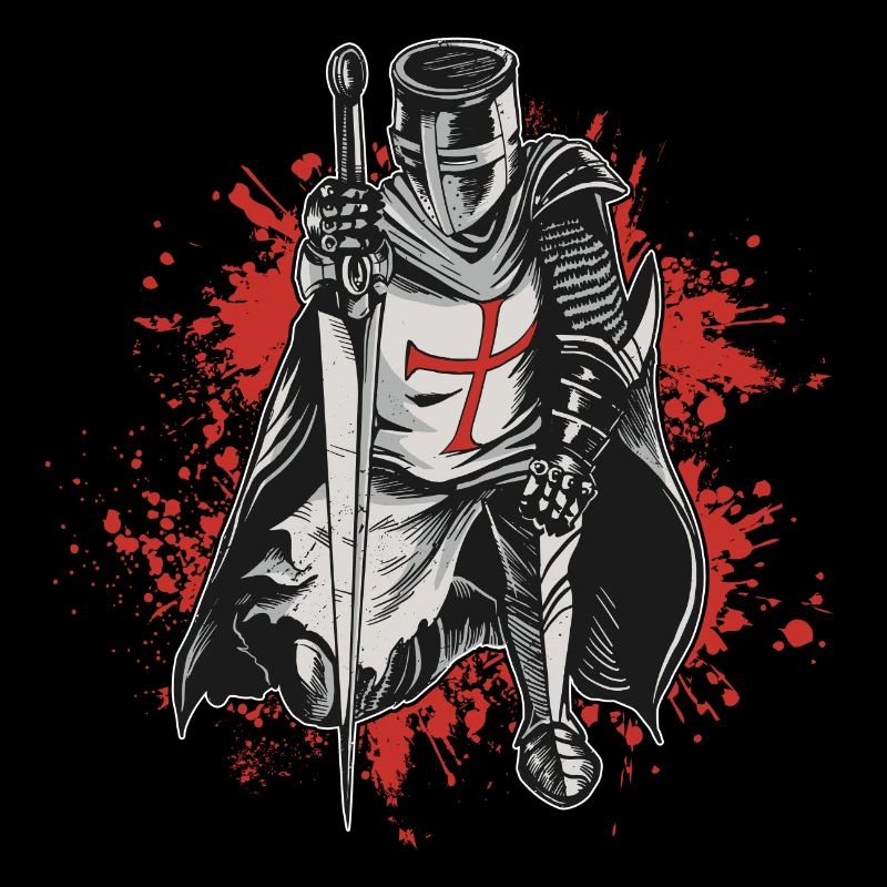 Crusader Knights Templar Deus Vult Knight Templar