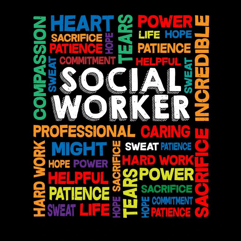 Social Work Month Social Worker Geschenk