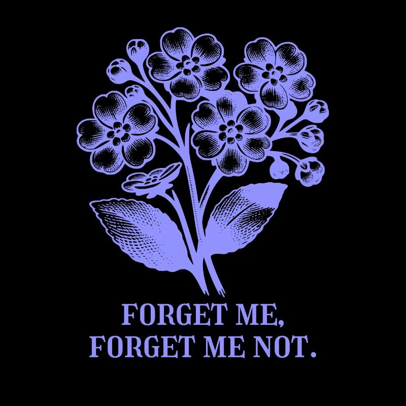 Fleurs, Myosotis, Conception, Dire