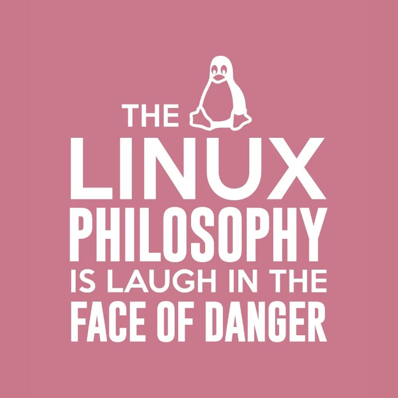 Linux Geek Philosophy Programmer