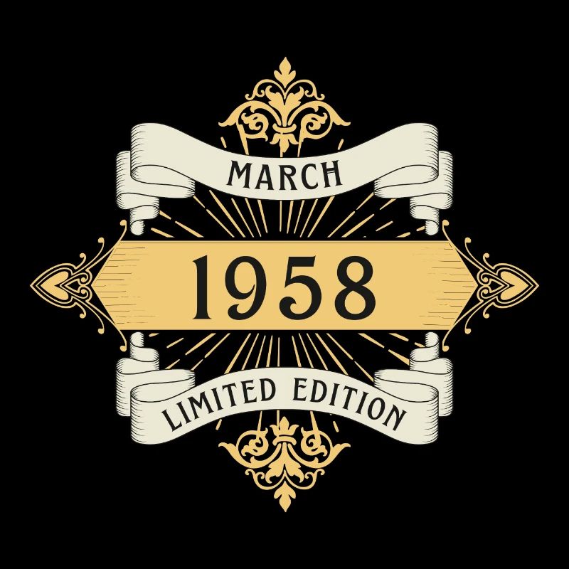 Mars 1958 anniversaire édition limitée