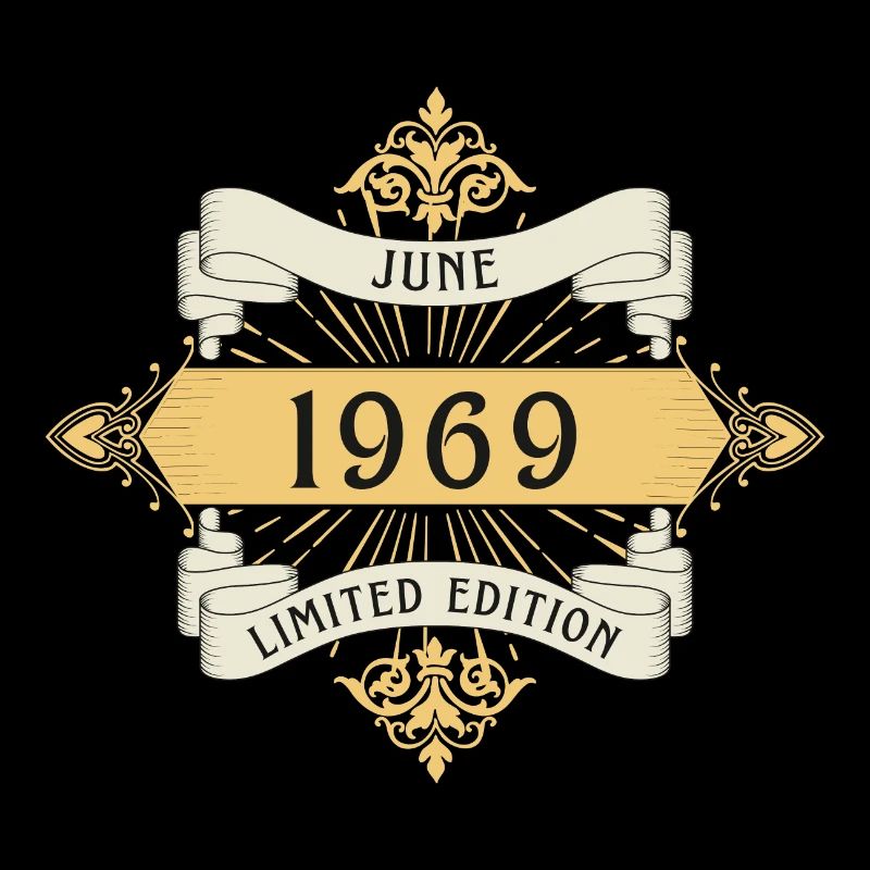 Juni 1969 Geburtstag Limited Edition