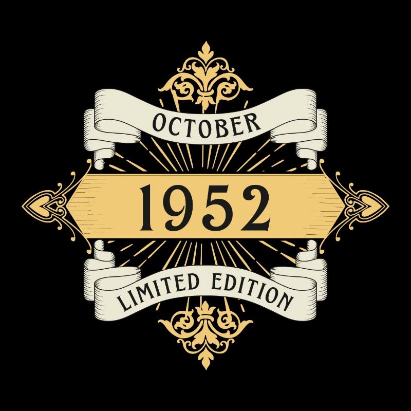 Octobre 1952 Anniversaire Édition Limitée