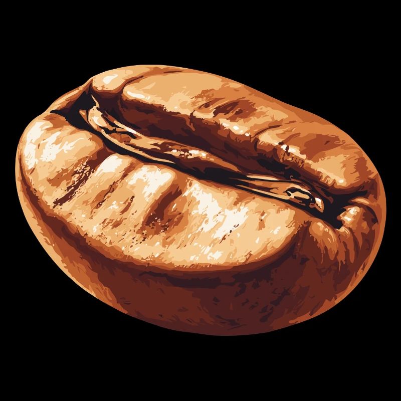 Kaffeebohne täuschend echt