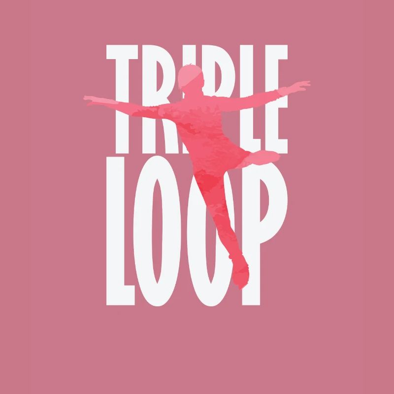 Triple Loop Eiskunstlauf