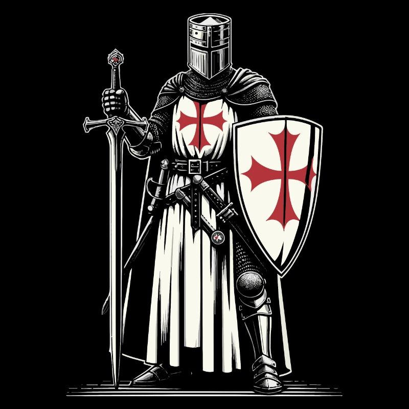 Deus Vult Kreuzritter Tempelritter Mittelalter