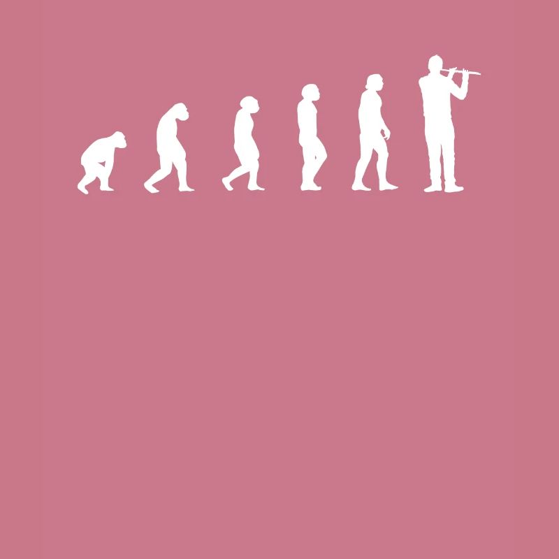 Evolution Flute Player Gift