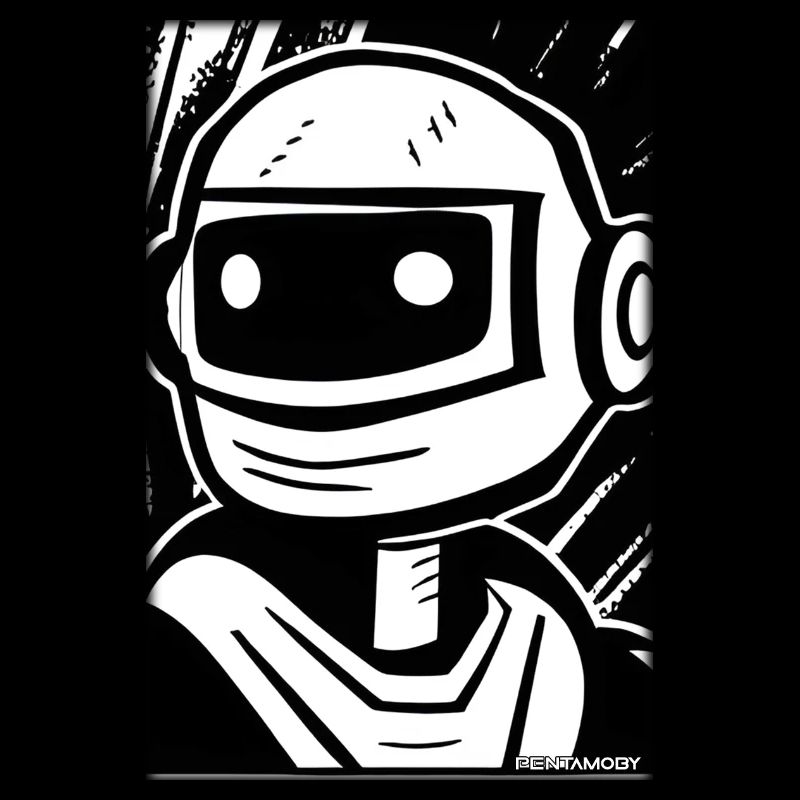 Roboter Comic Zukunft Cyborg Maschine Technik